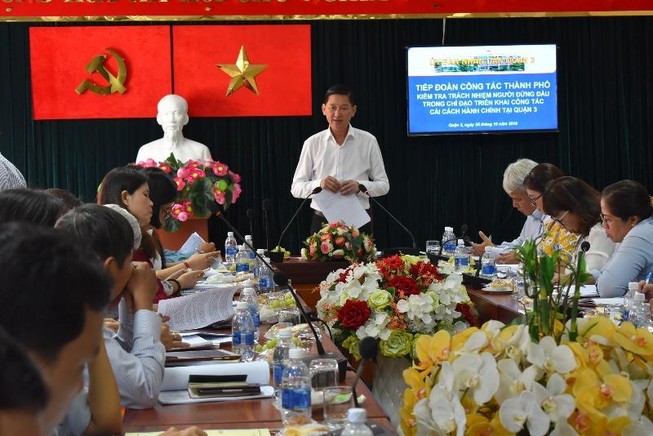 TP.HCM: Quận 3 thực hiện nhiều cải cách hành chính thiết thực
