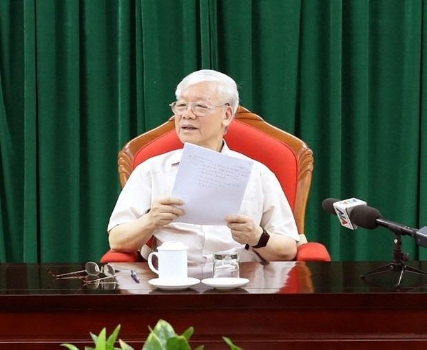 Tổng Bí thư, Chủ tịch nước chủ trì cuộc họp lãnh đạo chủ chốt
