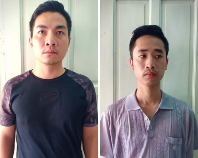 Bắt hai nghi phạm gửi bưu phẩm phát nổ ở khu đô thị Linh Đàm