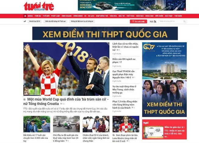 Xử phạt 220 triệu đồng, đình bản 3 tháng báo Tuổi Trẻ Online