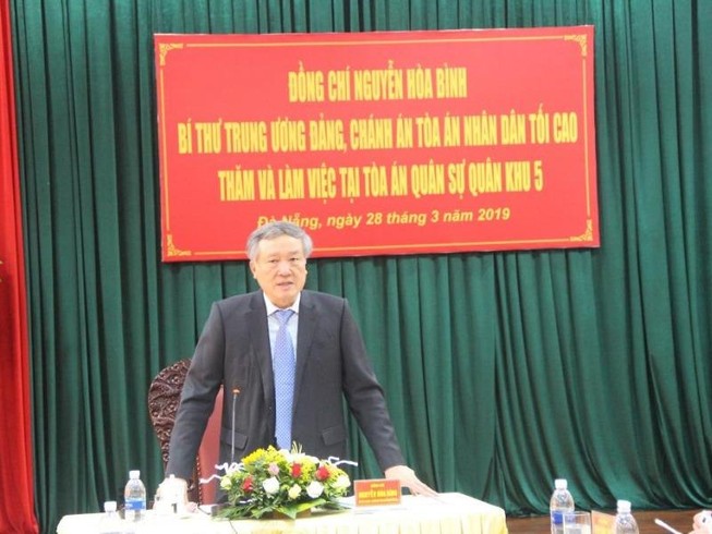 Chánh án Nguyễn Hòa Bình ví dụ về vụ án Út 'trọc'