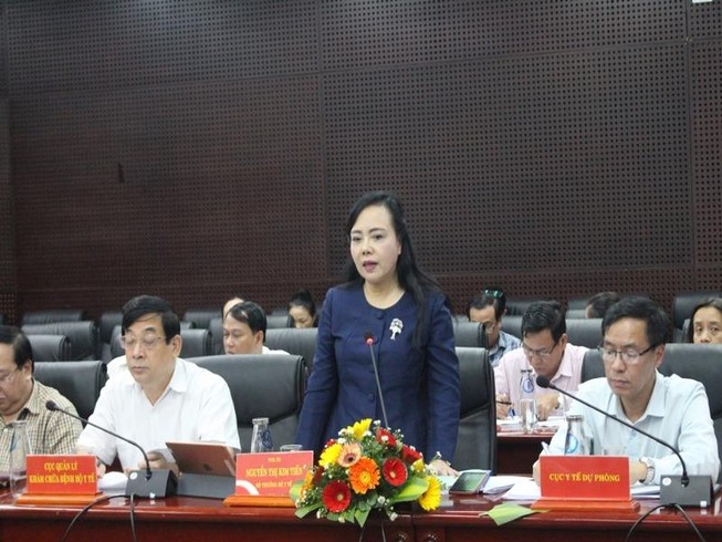 Bộ trưởng Y tế kiểm tra công tác phòng chống SXH tại Đà Nẵng