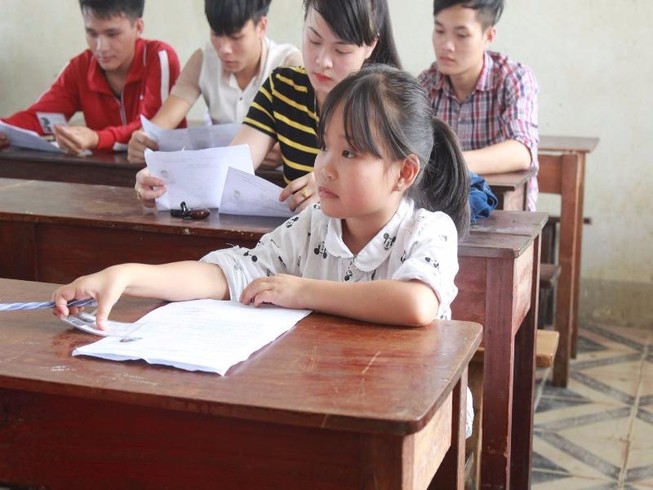 Thí sinh cao hơn 1,1m: “Ước mơ làm cô giáo mầm non“