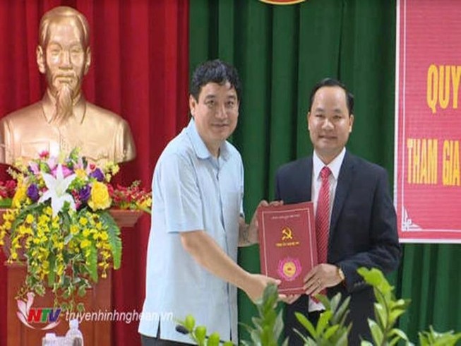 Nhân sự mới ở Nghệ An