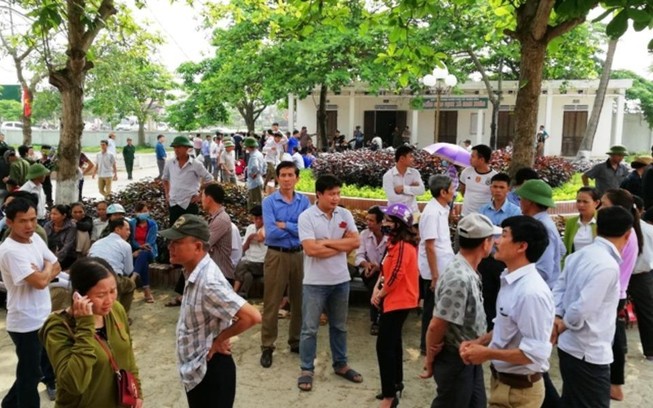 Huy động cảnh sát bảo vệ đấu giá đất, đề phòng truy sát