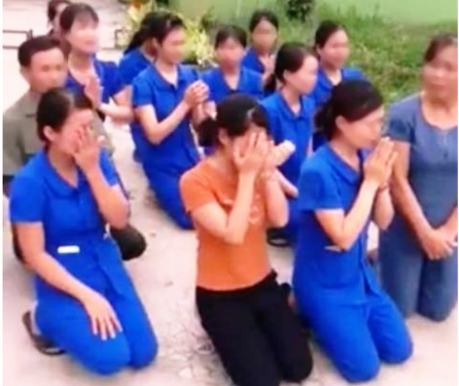 Vụ nhiều cô giáo quỳ gối, khóc: Xây trường trên đất chưa giao