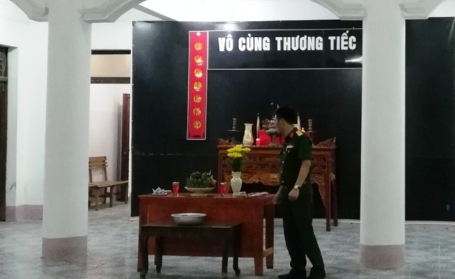 Lễ Truy điệu hai phi công tại Nhà Tang lễ BV Quân y 4
