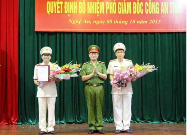 Công an Nghệ An có 10 phó giám đốc