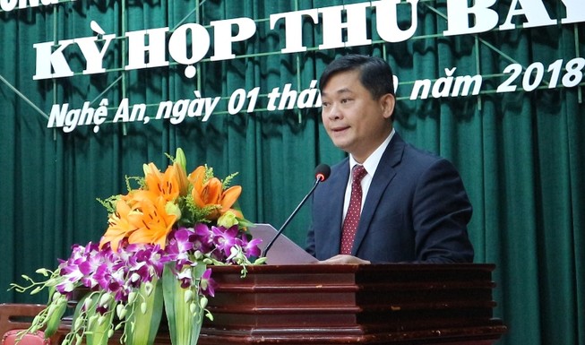 Nghệ An có tân chủ tịch UBND tỉnh 42 tuổi