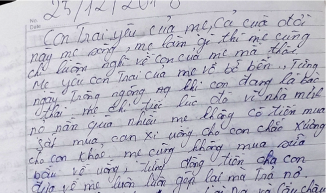 Người phụ nữ để lại lá thư cho con trai rồi nhảy cầu tự tử