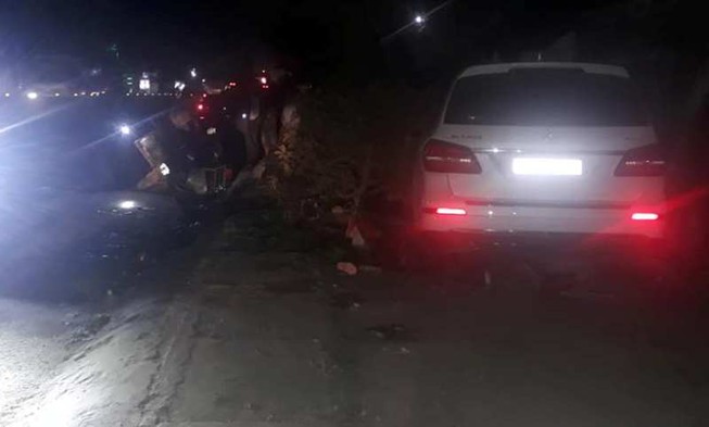 Xe Mercedes tông liên tiếp 3 người, 1 người chết ngay tại chỗ