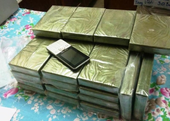 Biên phòng phối hợp với Lào bắt kẻ mang ma túy vào Việt Nam