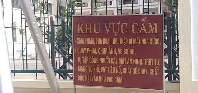 Nghệ An: Trụ sở xã mà đặt biển 'Khu vực cấm'... là không đúng