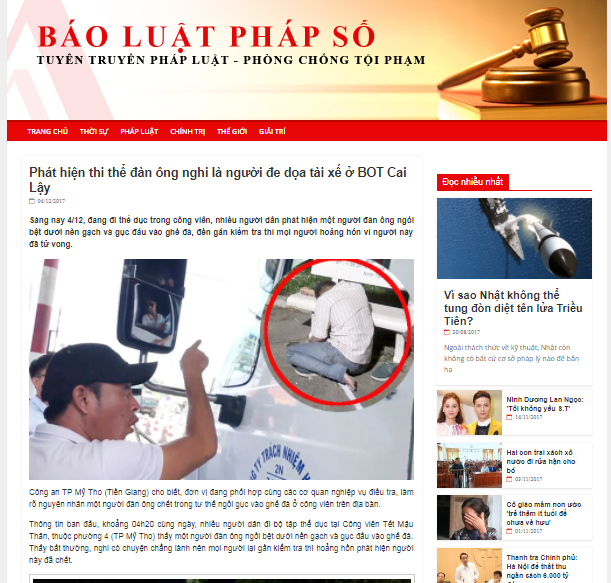 CA phản bác tin 'Người đe dọa tài xế BOT Cai Lậy chết'