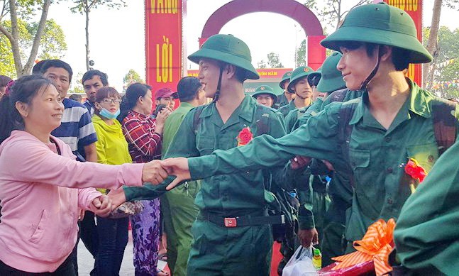 Hơn 1500 thanh niên Cần Thơ lên đường nhập ngũ