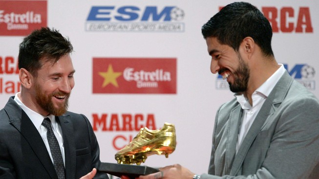 Messi lập kỷ lục với Chiếc giày vàng châu Âu thứ sáu