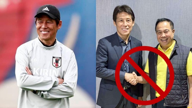 Chủ tịch LĐBĐ Thái Lan Somyot phản ứng HLV Akira Nishino