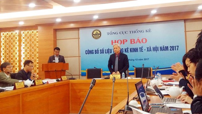 Vượt mục tiêu 6,7%, GDP 2017 ước tăng 6,81%