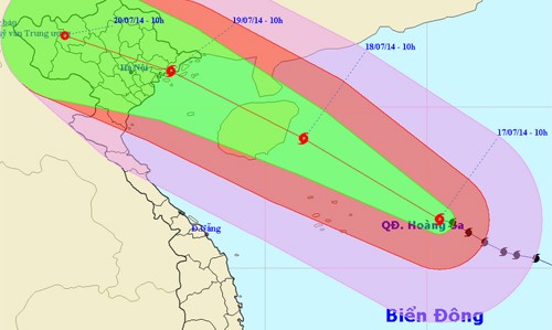 Trưa mai, siêu bão mạnh hiếm gặp và nguy hiểm sẽ đổ bộ vào Quảng Ninh
