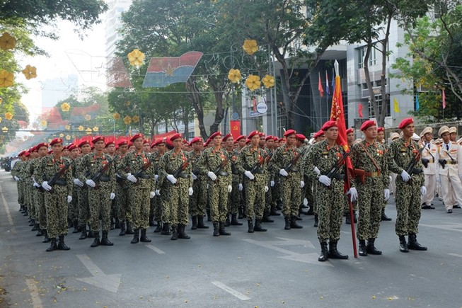 Tổng duyệt diễu binh, diễu hành kỷ niệm 40 năm thống nhất đất nước