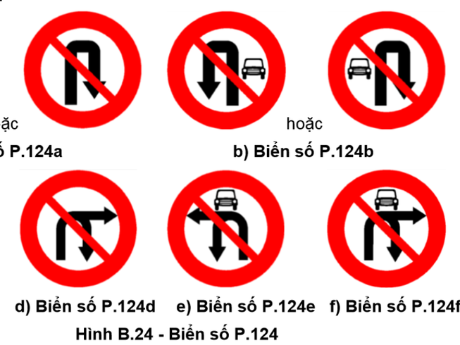 Từ 1-11: Thay đổi biển giao thông cấm rẽ, quay đầu xe