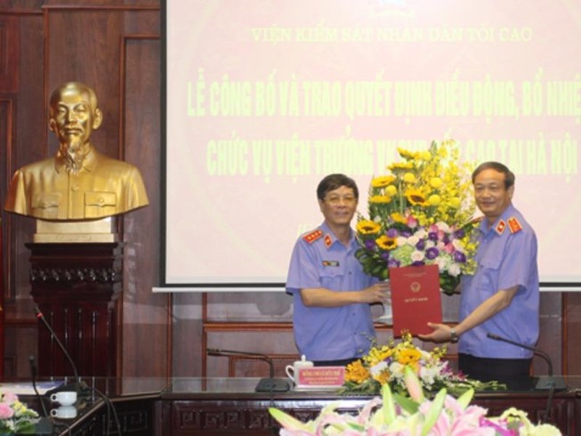 Viện Kiểm sát nhân dân Tối cao bổ nhiệm nhân sự mới