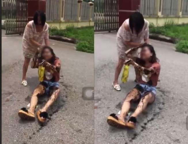 Đáng buồn vợ bầu vượt mặt vẫn mang luyn đi đánh ghen