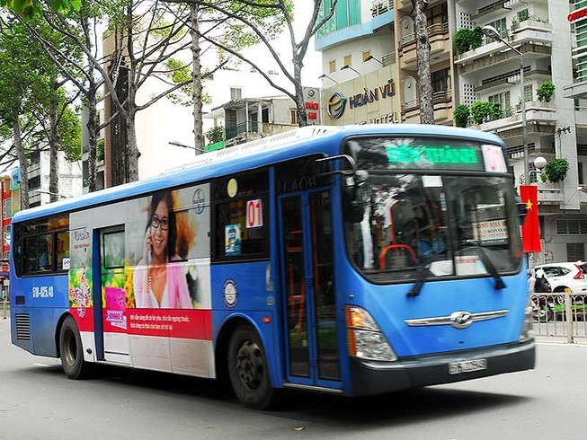 TP.HCM có thêm 21 tuyến xe buýt điểm