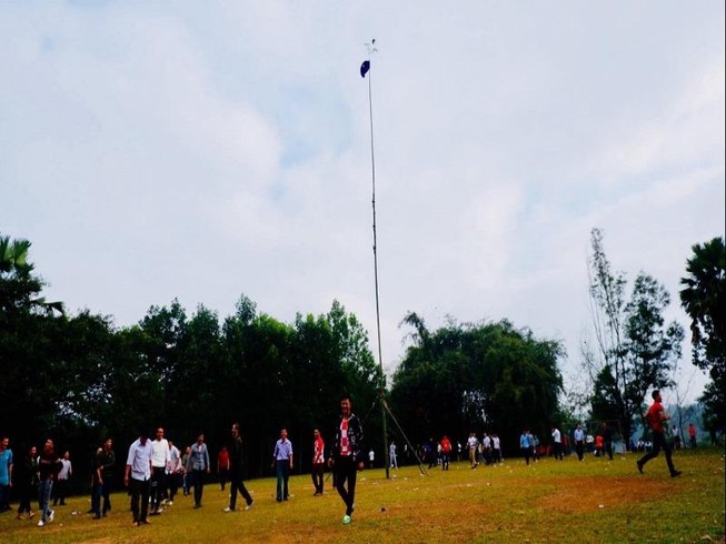 Độc đáo với lễ hội tung còn của người Tày