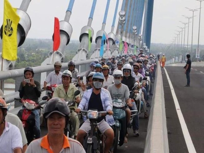 Phà Vàm Cống chính thức ngưng hoạt động