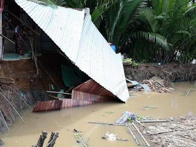 TP.HCM: Trong tháng 8 xảy ra hai vụ sạt lở