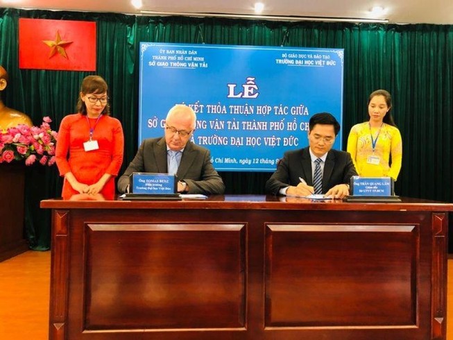 Sở GTVT TP.HCM hợp tác với Đại học Việt Đức