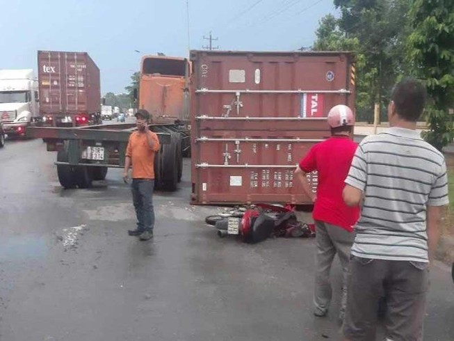 Sở GTVT TP.HCM phản hồi về việc container không gài chốt