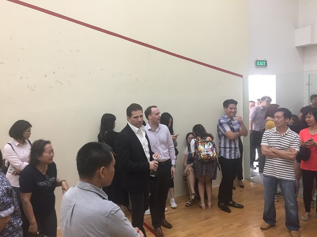 Hội viên đối thoại với lãnh đạo CFY vào ngày 6-4- Ảnh: PM