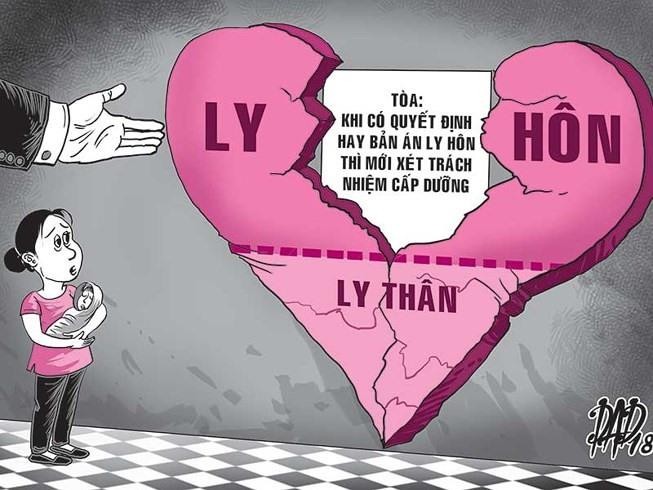 Chồng đòi ly hôn vì không muốn nuôi con… tu hú