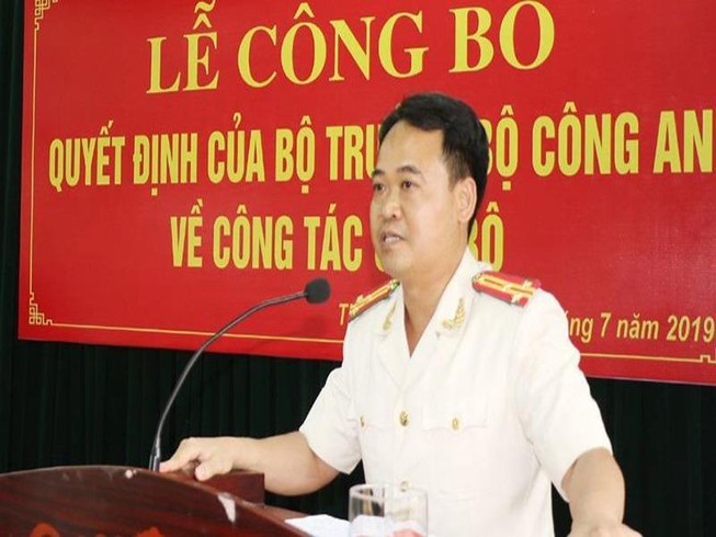 Bộ Trưởng Công an bổ nhiệm Trưởng Công an TP Thanh Hóa
