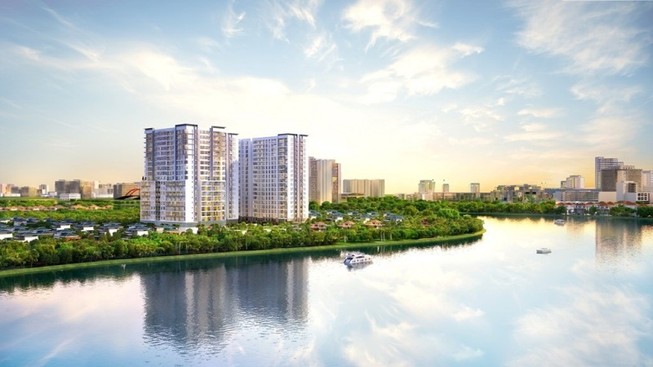 Ưu đãi lớn của dự án ba mặt giáp sông Sunrise Riverside