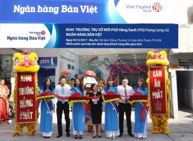 NH Bản Việt khai trương phòng giao dịch Hưng Long