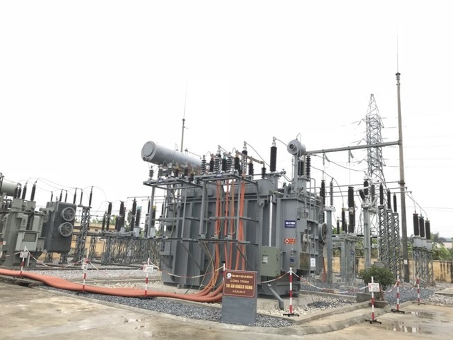 Đóng điện dự án lắp máy T2 trạm 110kV Châu Sơn, Hà Nam