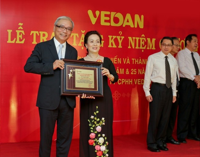 Vedan Việt Nam tri ân người lao động gắn bó hơn 20 năm