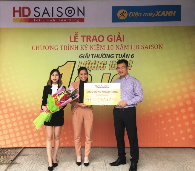 HD SAISON: Còn một tuần để trúng 10 lượng vàng