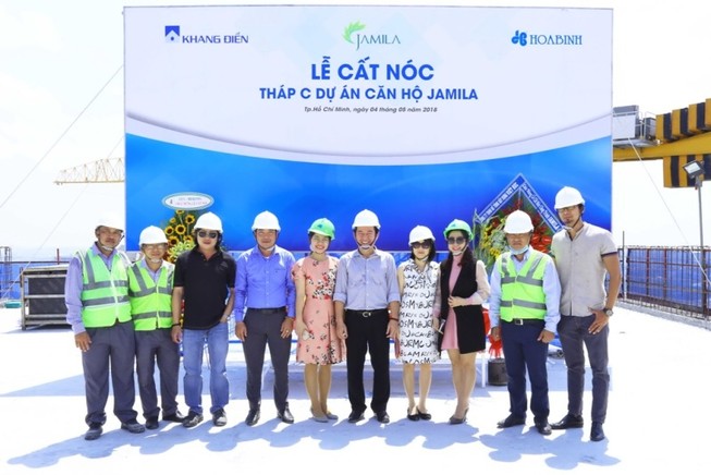 Jamila Khang Điền cất nóc vượt tiến độ 1 tháng
