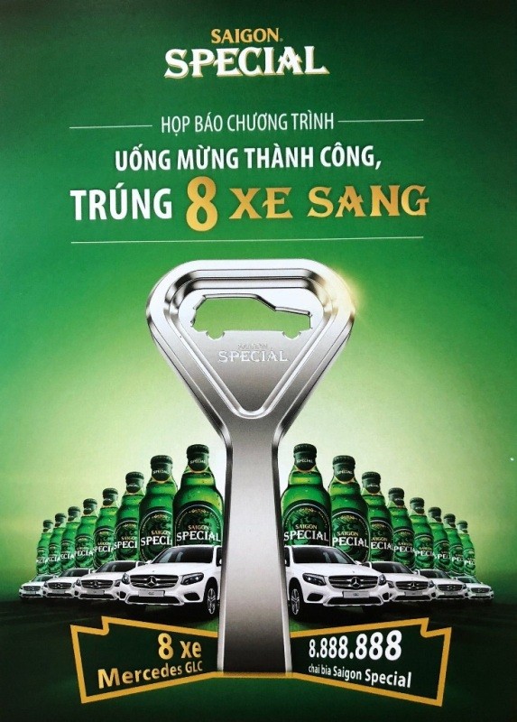 “Uống mừng thành công, trúng 8 xe sang”
