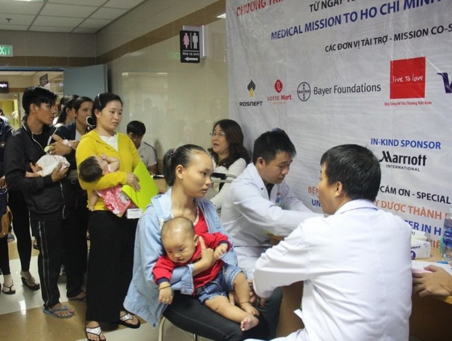 200 triệu hỗ trợ phẫu thuật miễn phí cho trẻ em dị tật hàm mặt