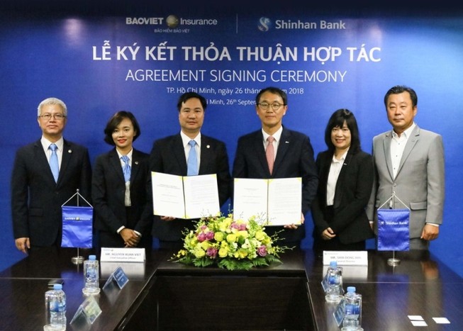 Bảo hiểm Bảo Việt hợp tác với Ngân hàng Shinhan Việt Nam