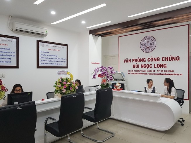 Khai trương Văn phòng công chứng Bùi Ngọc Long, quận 10