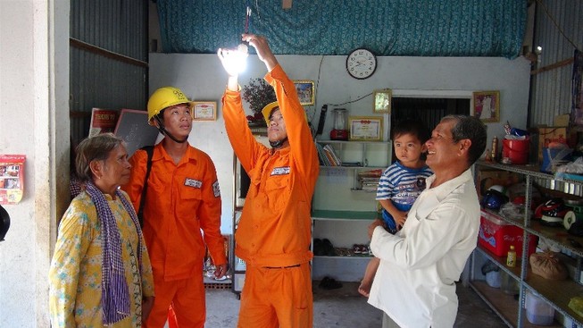 Chỉ số tiếp cận điện năng của Việt Nam tăng vượt bậc