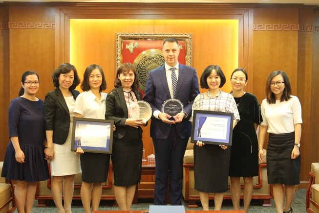 MB nhận giải thưởng STP từ Ngân hàng JP Morgan Chase 