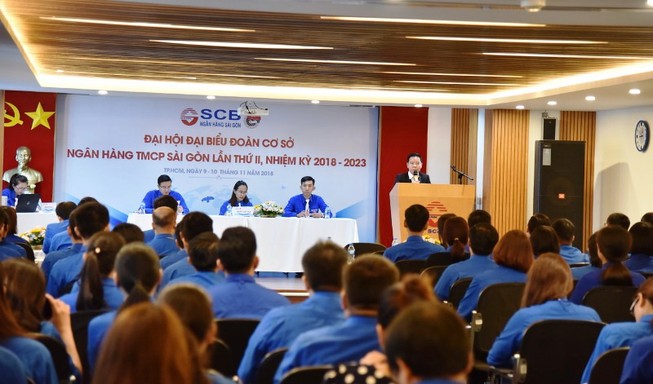 SCB tổ chức Đại hội Đoàn TNCS, nhiệm kỳ 2018-2023