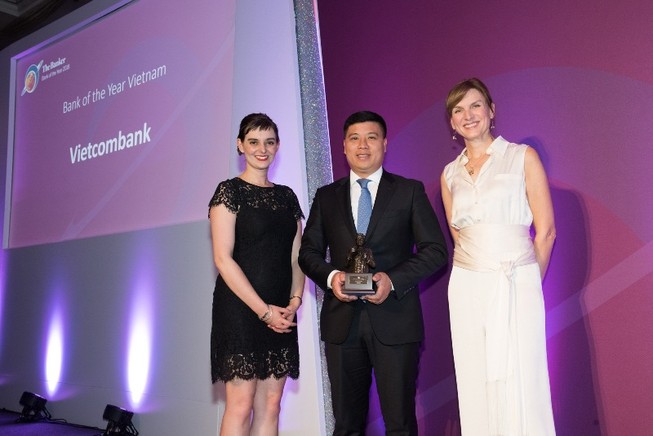 Vietcombank nhận giải Ngân hàng tiêu biểu 2018 của The Banker